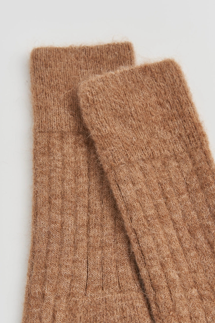 Ultra Soft Alpaca Bed Socks