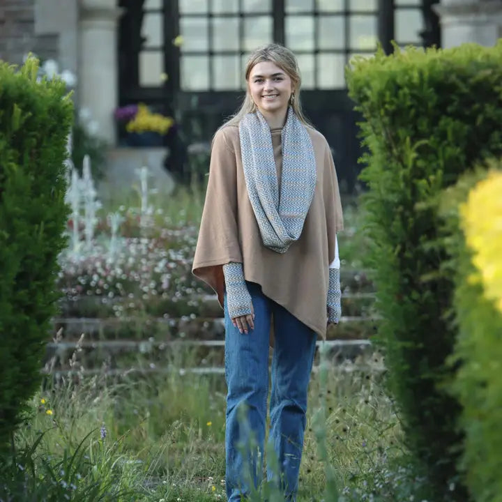 Cashmere Blend Ripple Snood