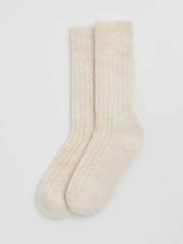 Ultra Soft Alpaca Bed Socks