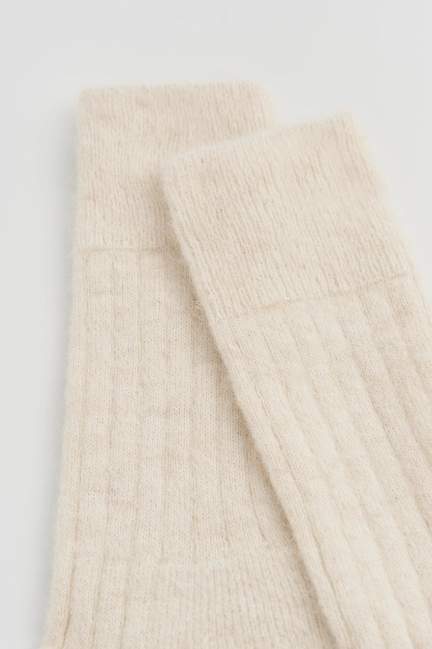 Ultra Soft Alpaca Bed Socks
