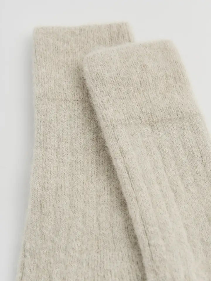 Ultra Soft Alpaca Bed Socks