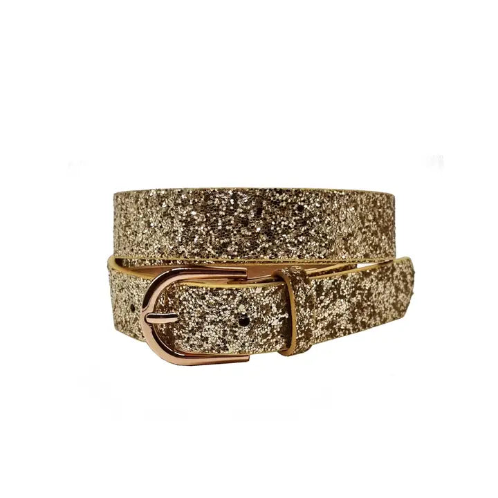Nooki Glitterball Gold Belt