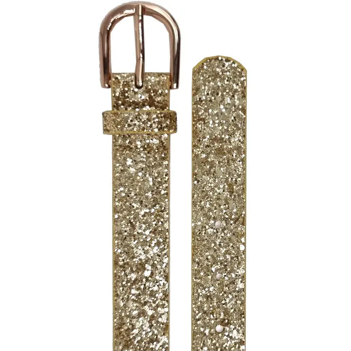 Nooki Glitterball Gold Belt