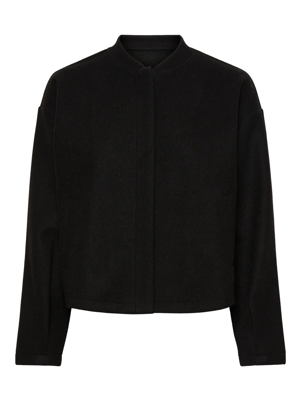 Black jacket on a white background