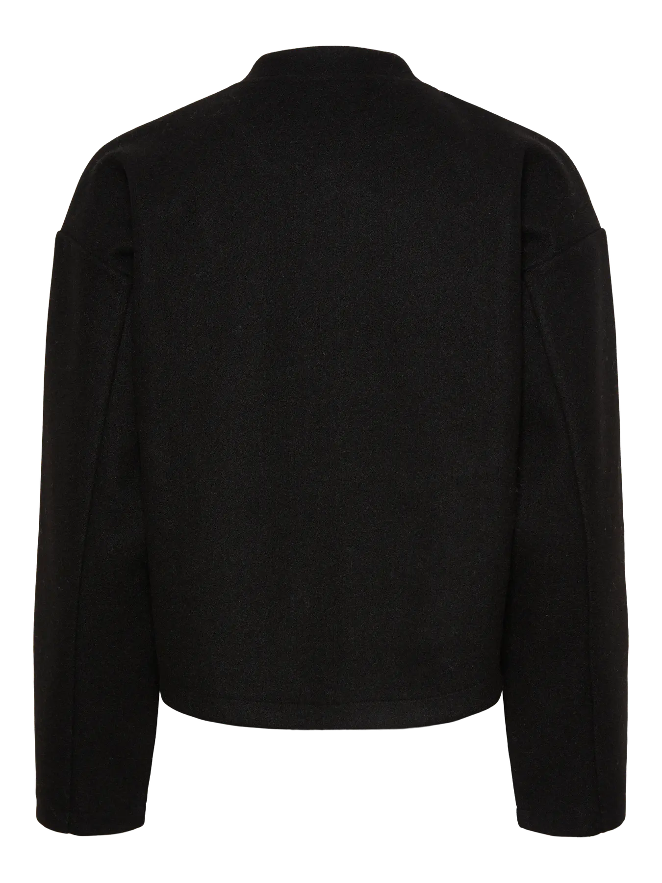 Black jacket on a white background