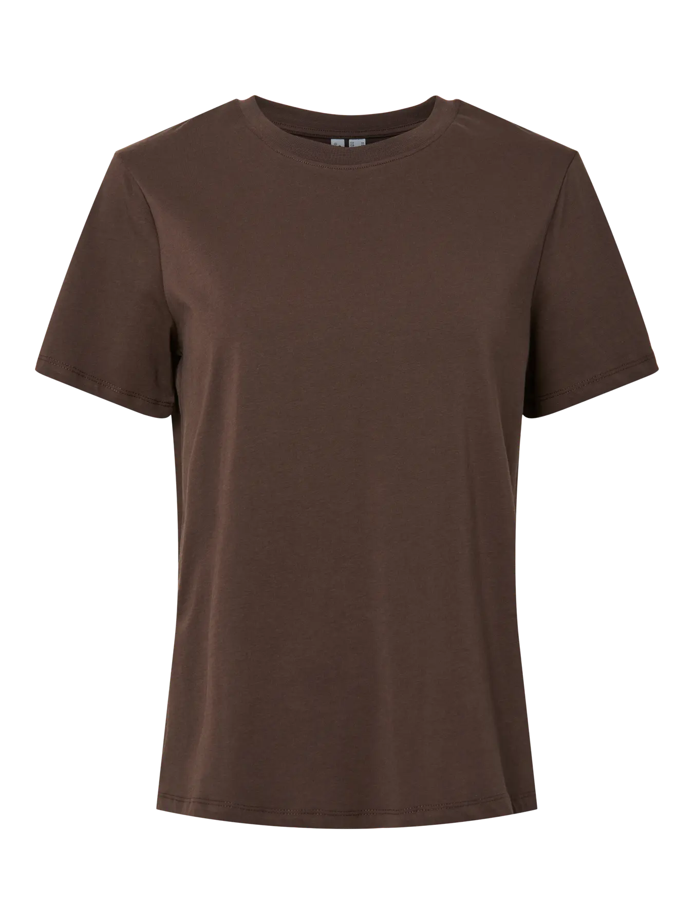 Brown t-shirt on a white background
