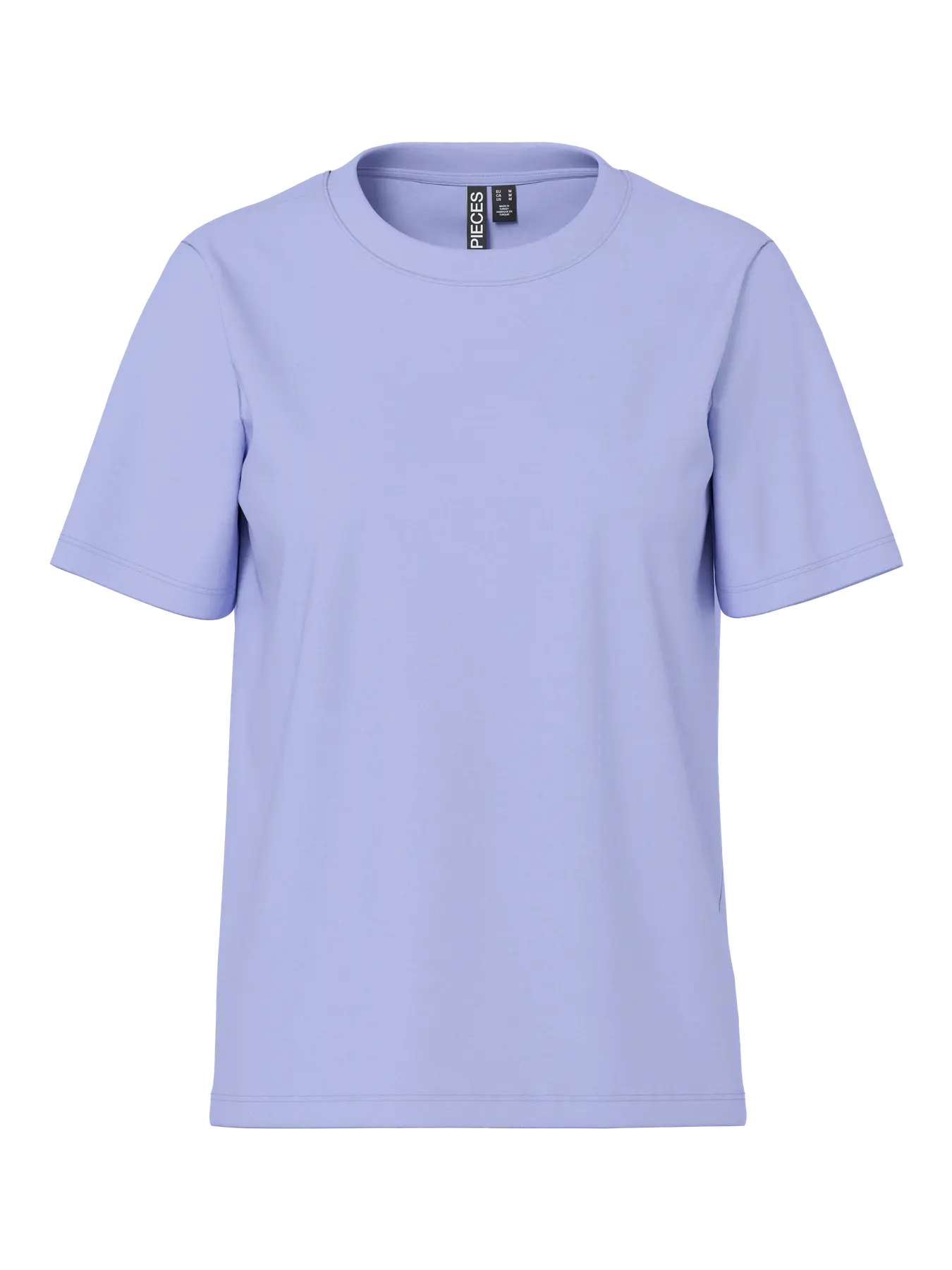 Light blue t-shirt on a white background