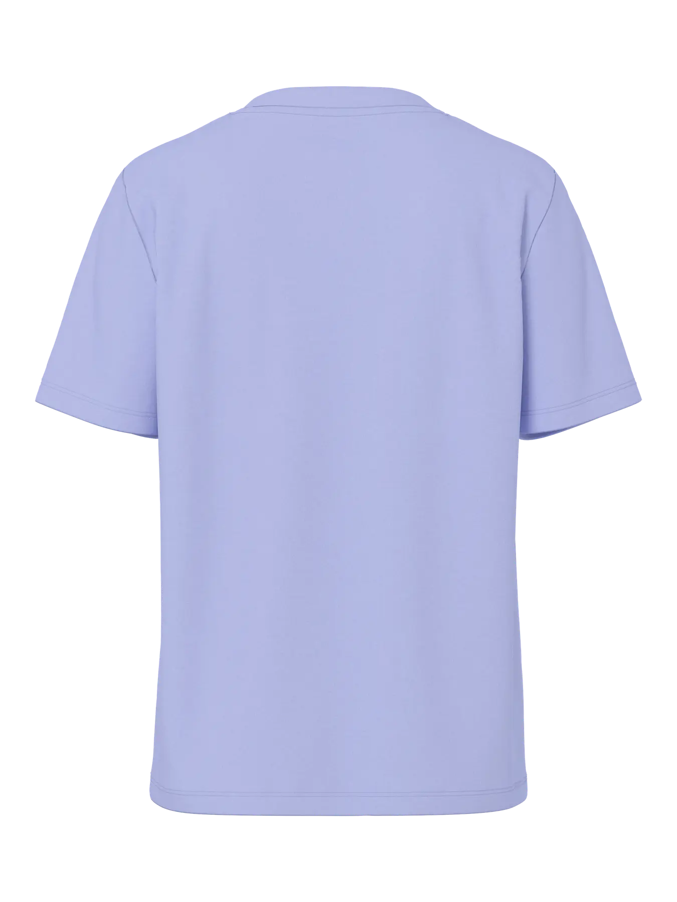 Light blue t-shirt on a white background