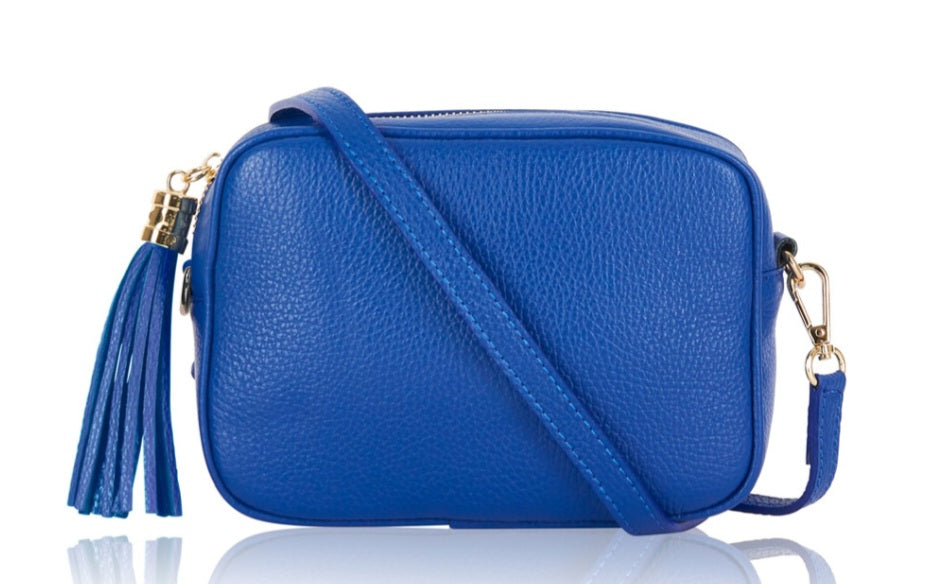 Leather Camera Crossbody Bag PS233