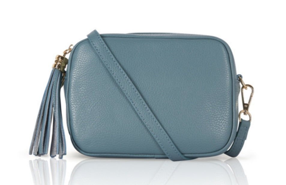 Leather Camera Crossbody Bag PS233