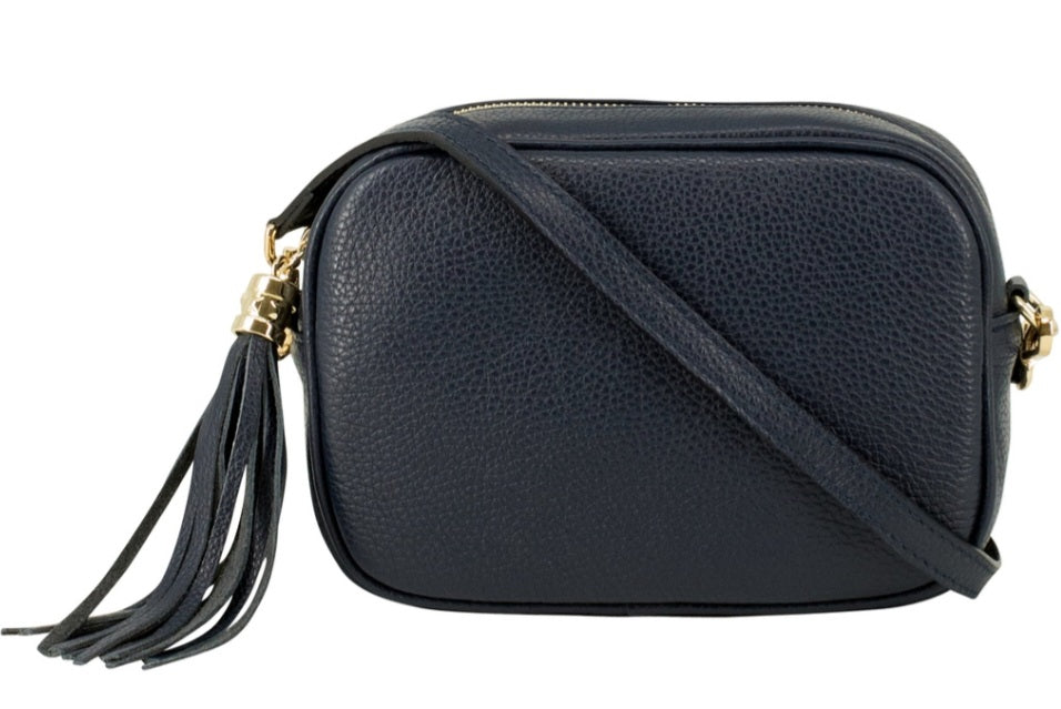 Leather Camera Crossbody Bag PS233