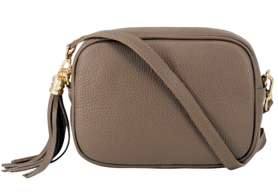 Leather Camera Crossbody Bag PS233