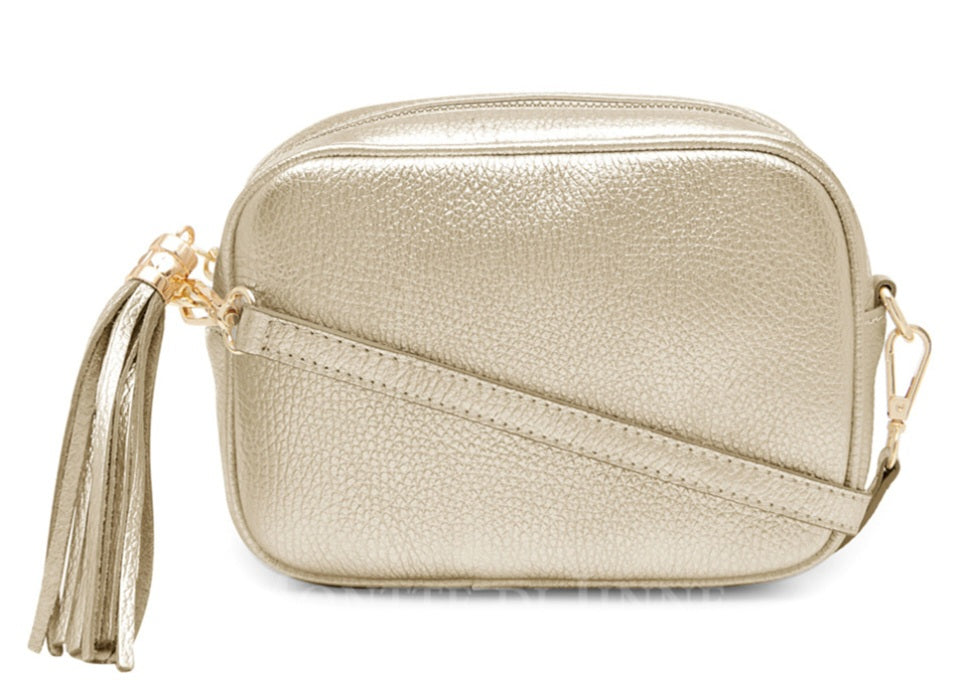 Leather Camera Crossbody Bag PS233