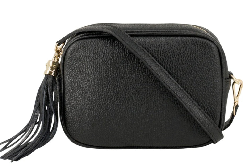 Leather Camera Crossbody Bag PS233