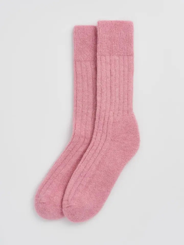 Ultra Soft Alpaca Bed Socks