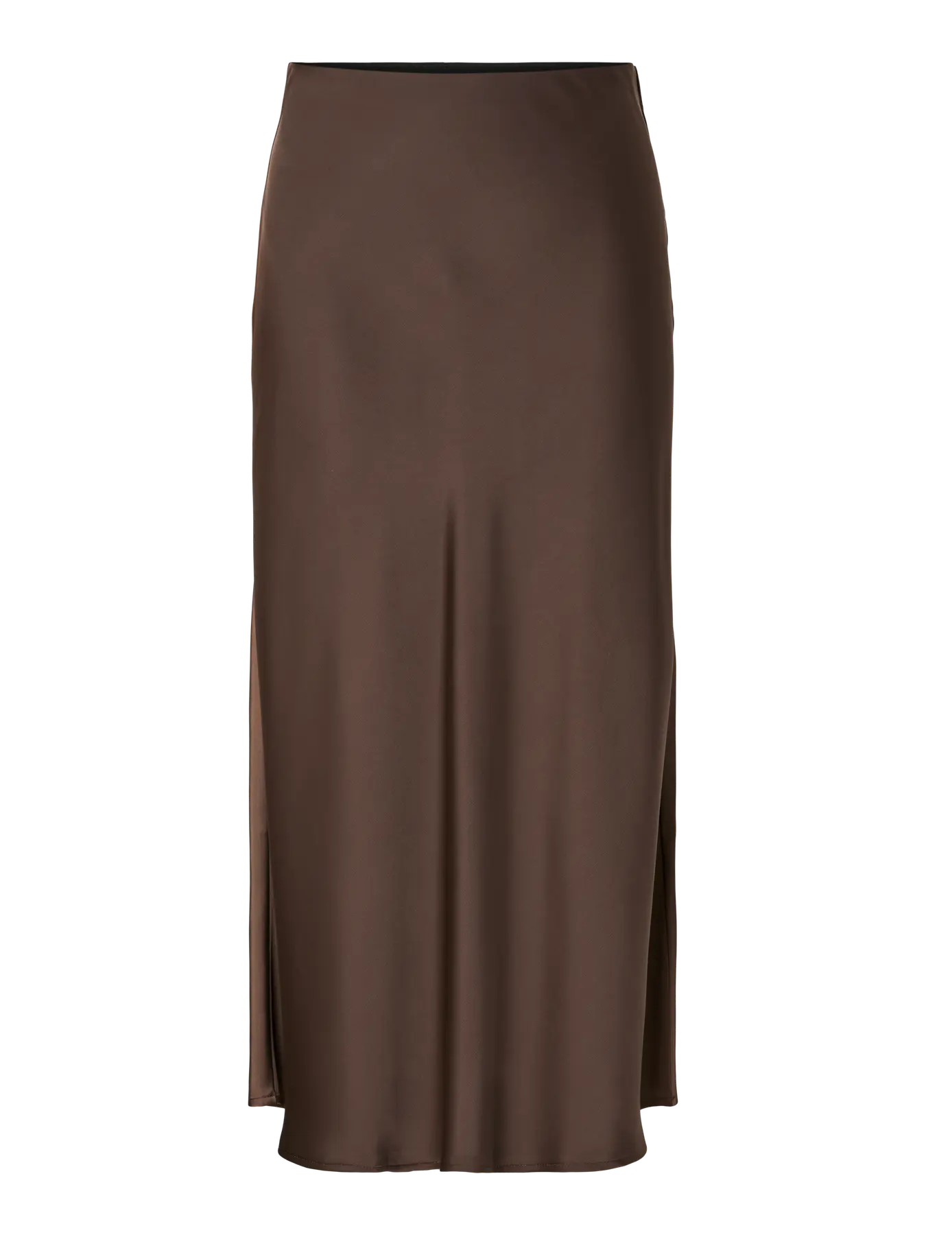 Spella Satin Midi Skirt