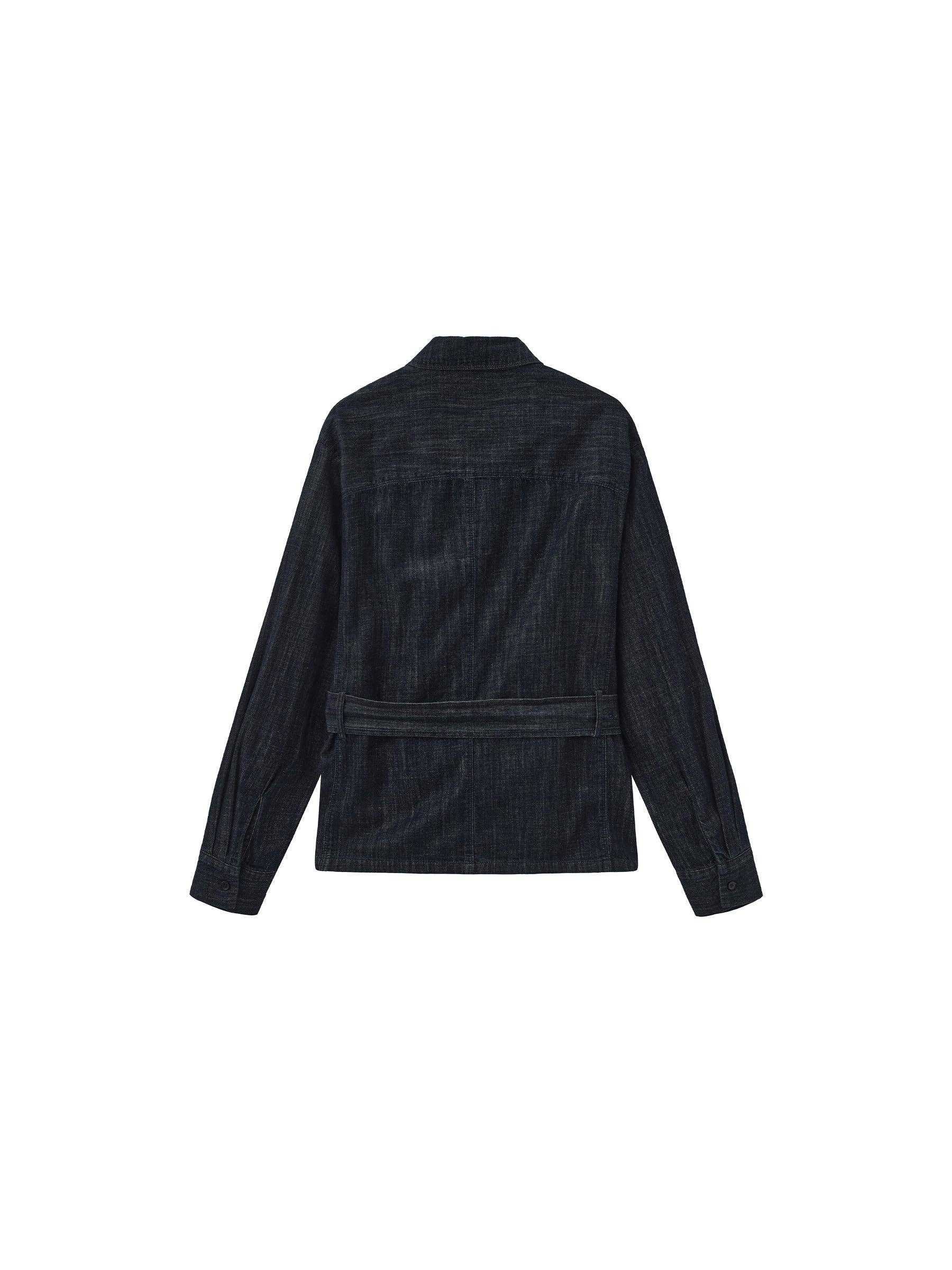 Black jacket on a white background