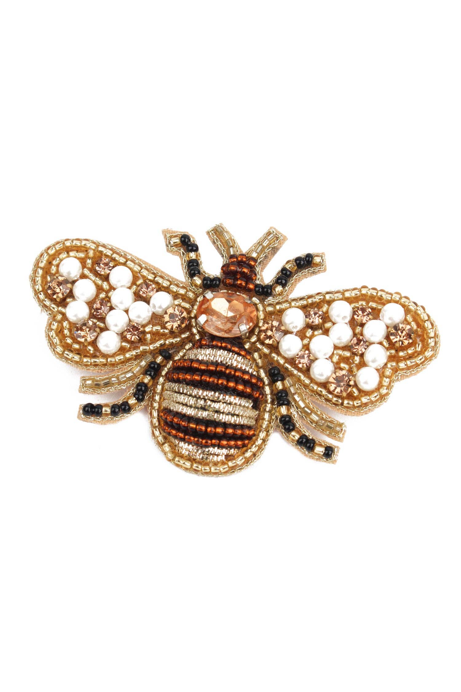 My Doris Golden Bee Brooch